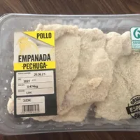 Pechuga de pollo empanada