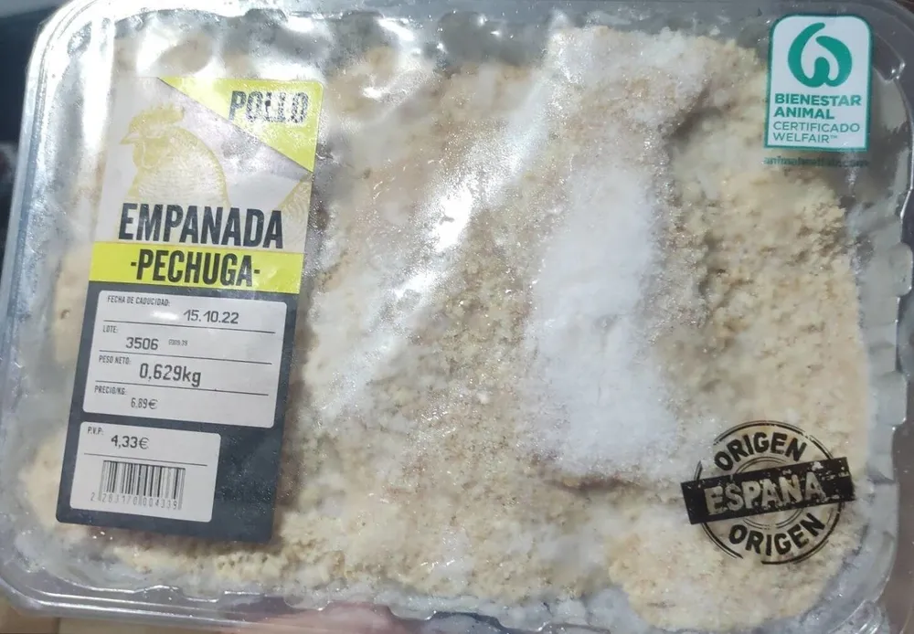 Pechuga empanada