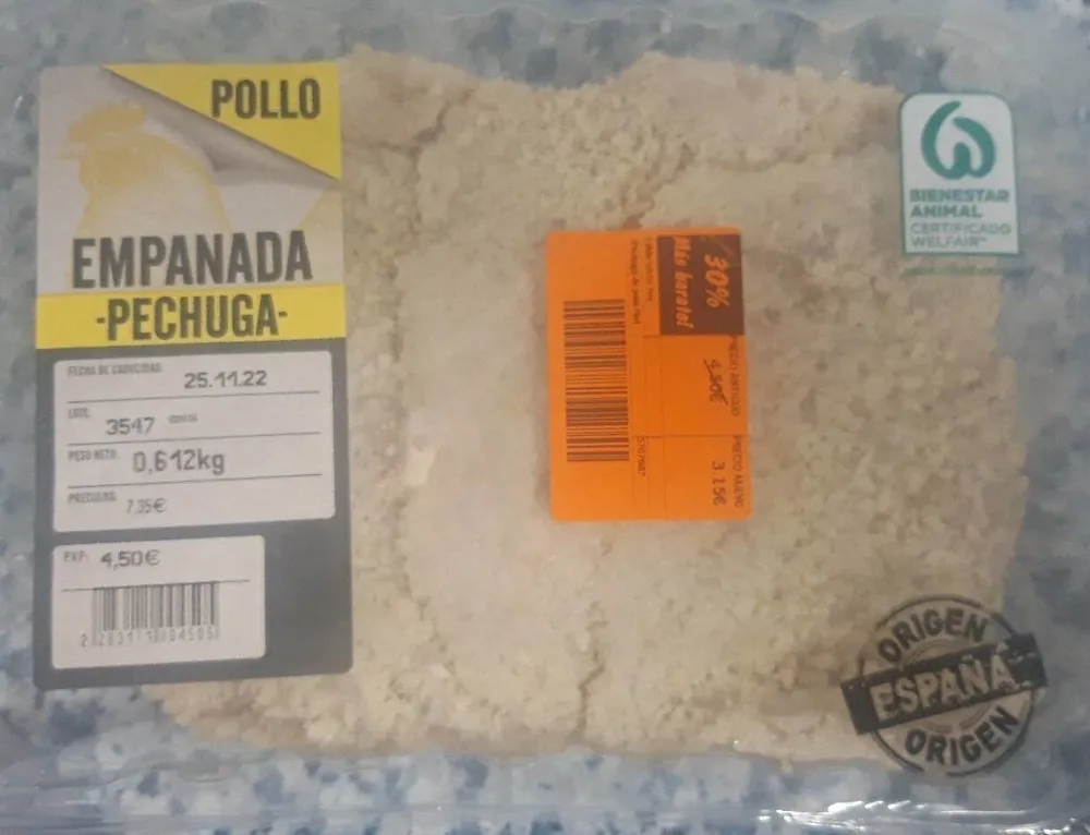 Empanada pechuga