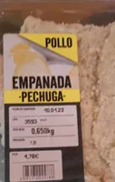 Pollo empanada pechuga