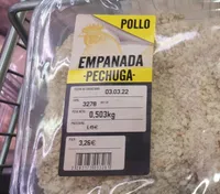 Pechuga de pollo empanada