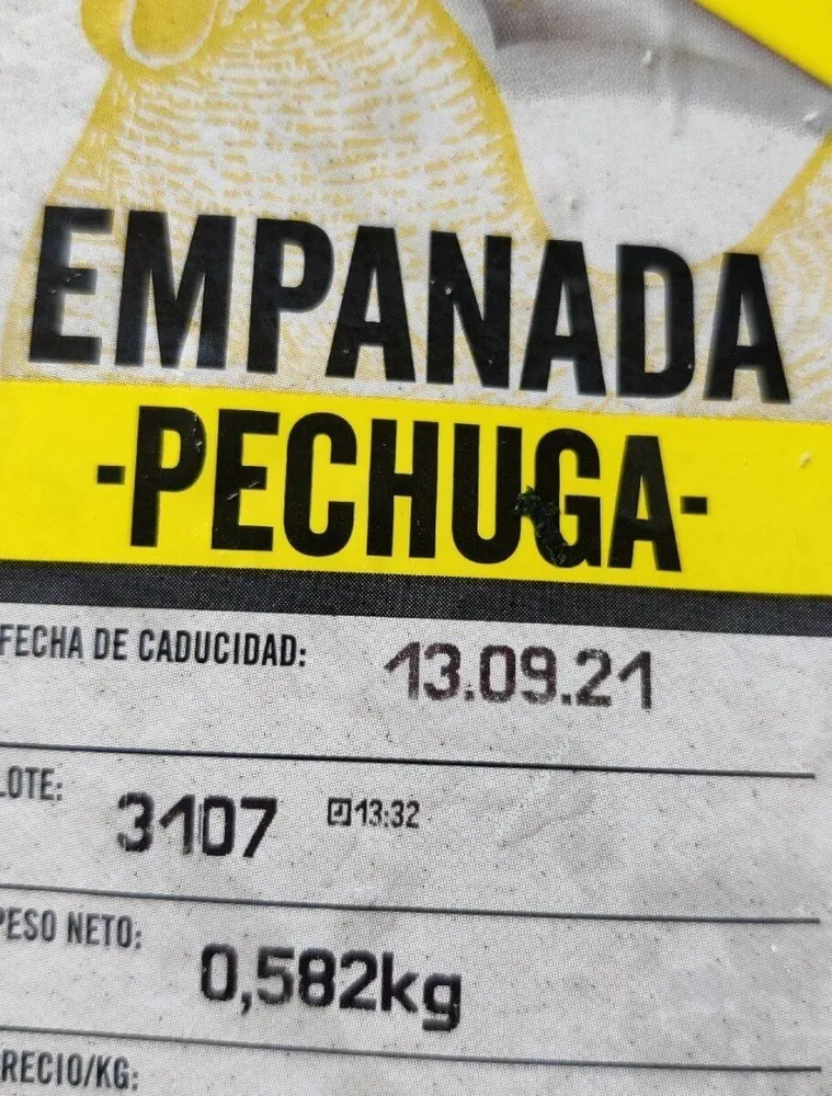 Pechuga empanada