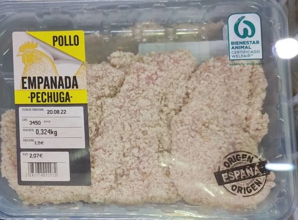 Pechuga empanada