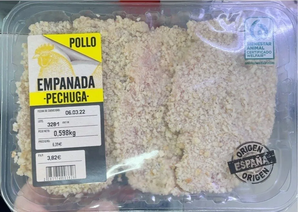 Pechuga empanada