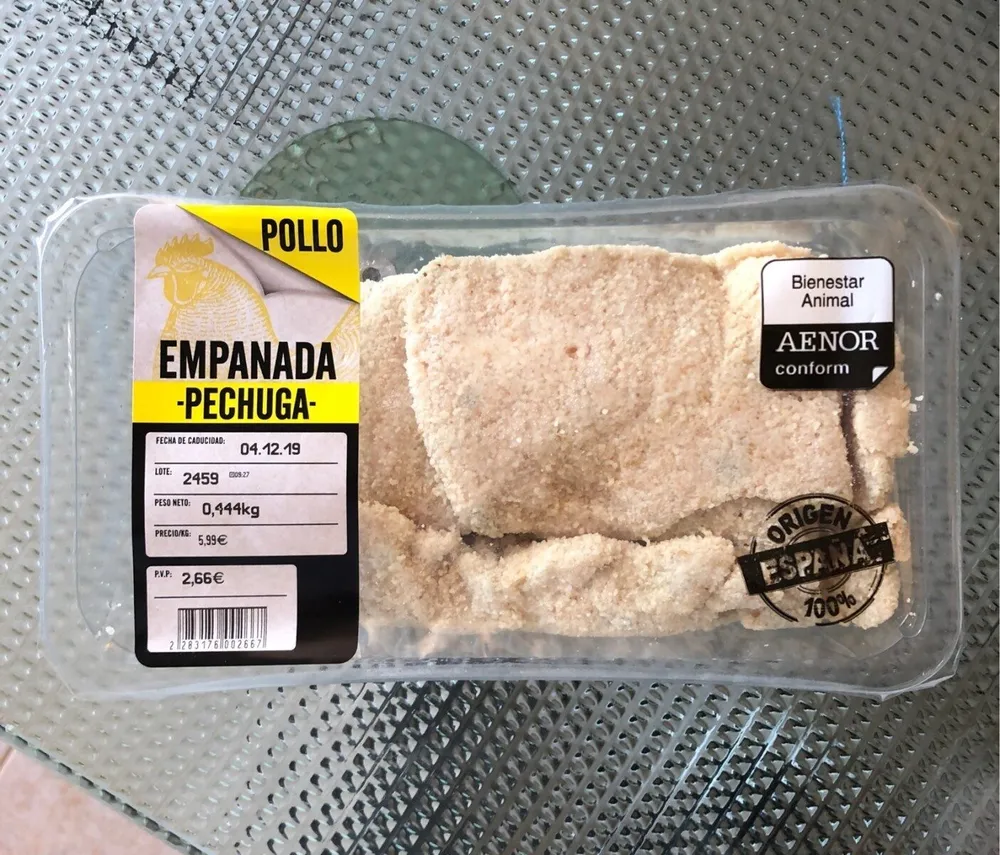 Pechuga Empanada