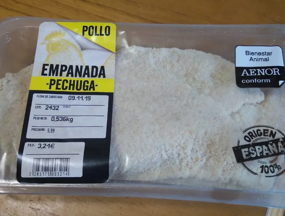 Empanada de pechuga de pollo