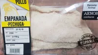 Pechuga de pollo empanada