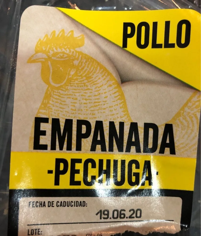 Pechuga empanada