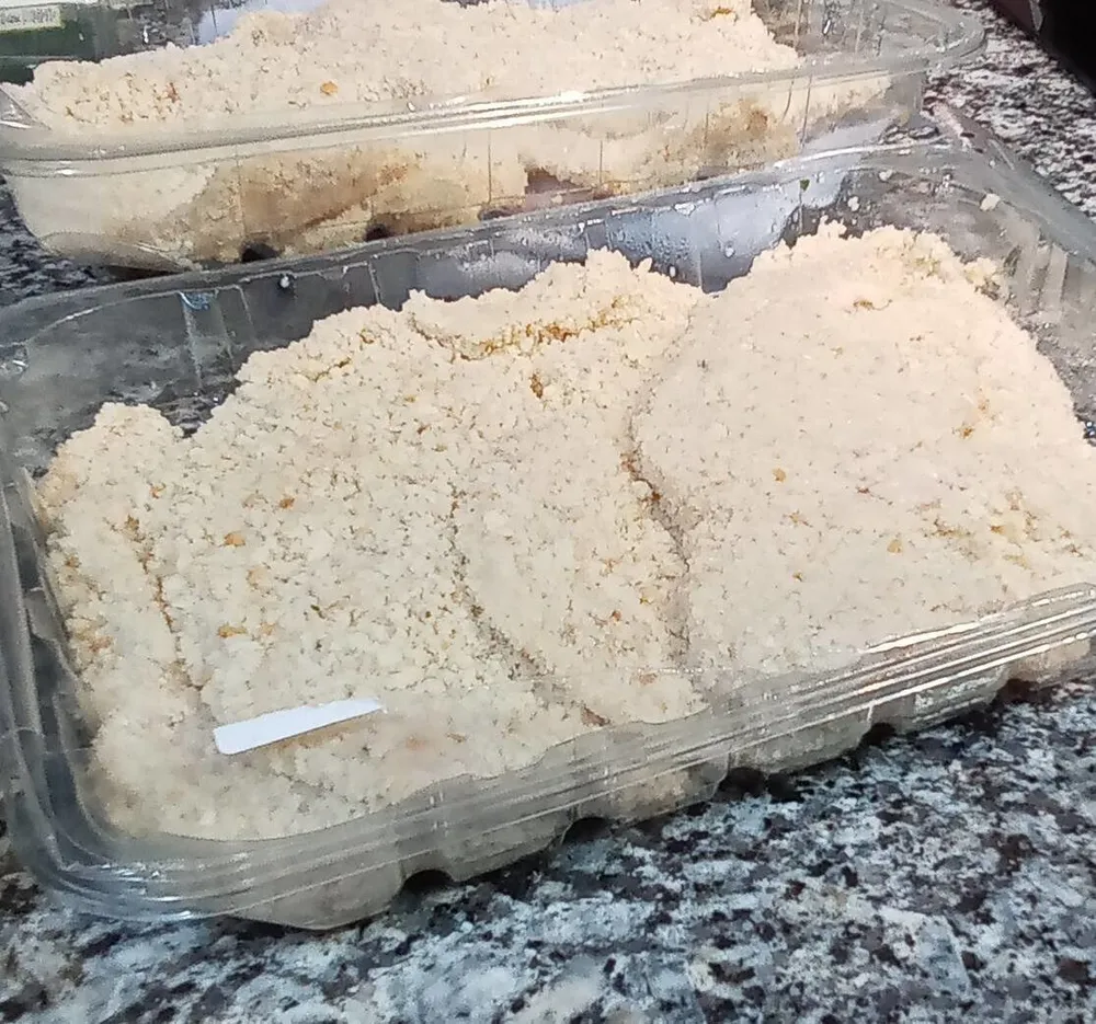 Filete de pollo empanado