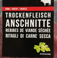 ritagli carne secca