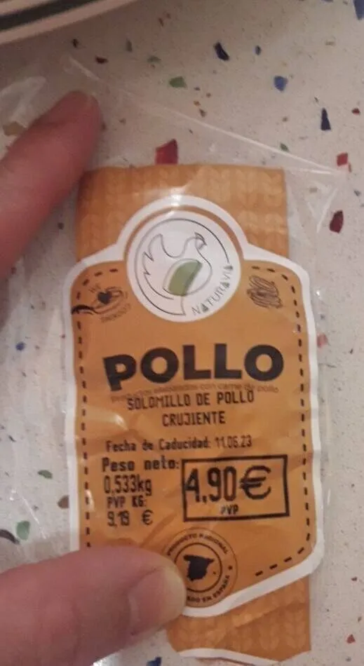Solomillo de pollo crujiente