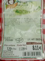 Chair à saucisse persillée