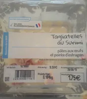 Tagliatelles au surimi