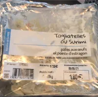 Tagliatelles au surimi