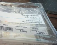 Tagliatelles au surimi