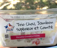 Trio chou jambon comté