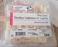 Trio de chou jambon supérieur et compté