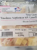 Trio chou jambon supérieur comté