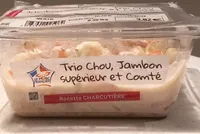 Trio chou jambon supérieur et Comté