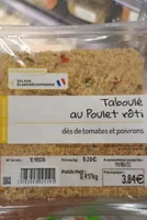 Taboulé poulet roti