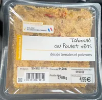 Taboulé au poulet rôti