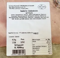 Gepökelter schinkenbraten mit kruste