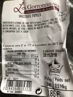 Saucisses fumees