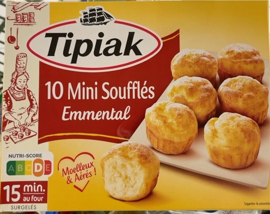 10 Mini soufflés Emmental