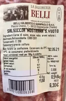 Salsiccia nostrana s.vuoto