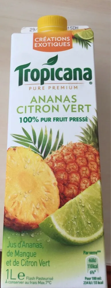 Ananas citron vert