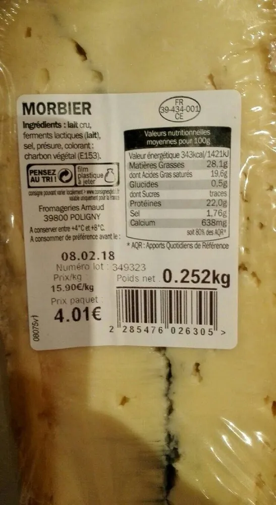 Morbier bio