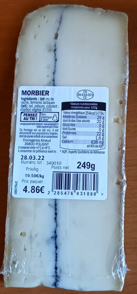 Morbier bio
