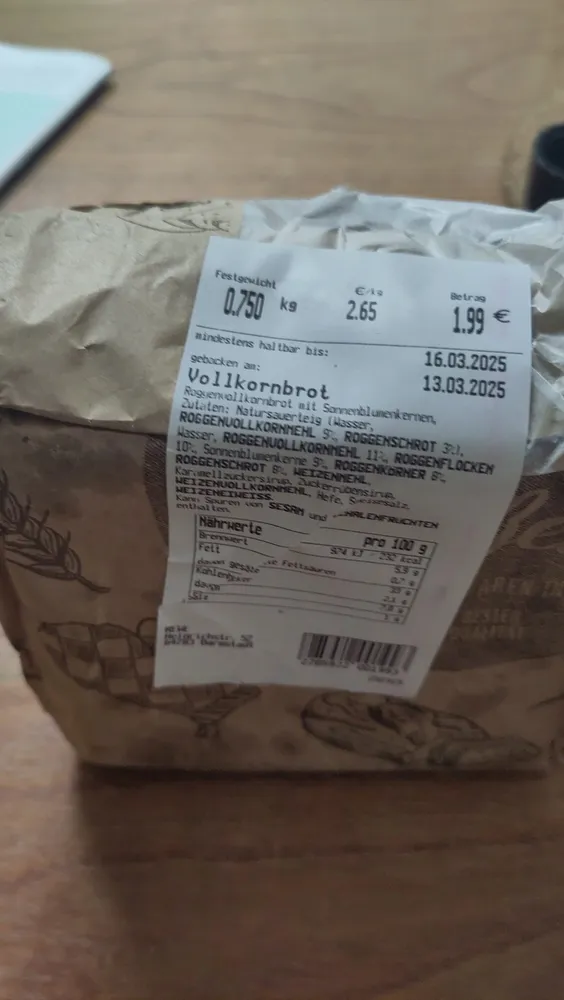 Vollkornbrot