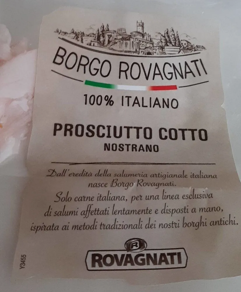 Prosciutto cotto