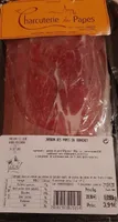 Jambon des Papes en tranches