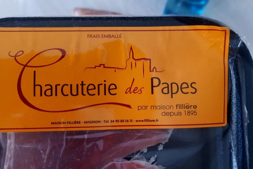 Jambon cru - Charcuterie des Papes