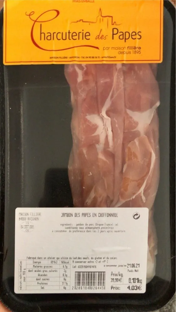 Charcuterie des papes