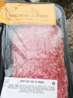 Salami fumé tranches