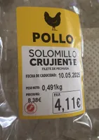 Pollo Solomillo Crujiente