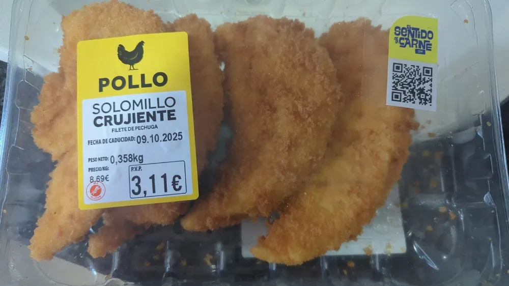 Solomillo Crujiente De Pollo