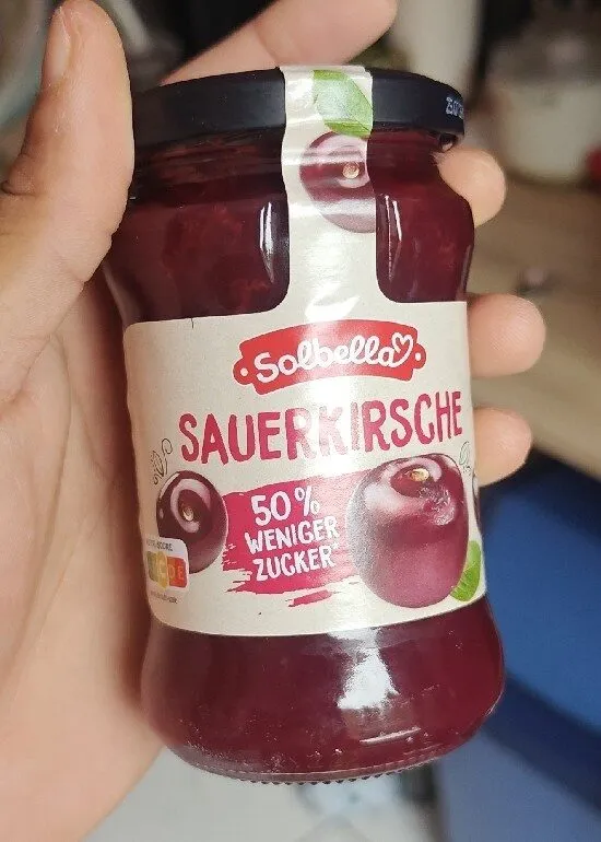 Sauerkirsche mit 50% weniger Zucker