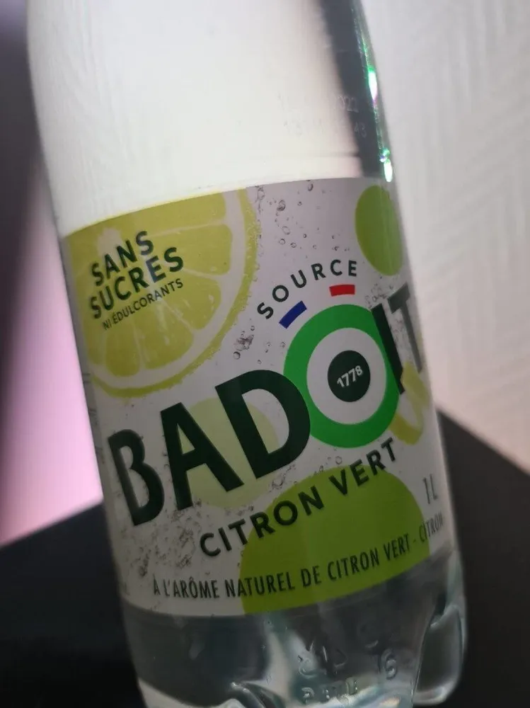 Badoit citron vert