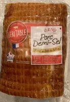 Roti de porc demi-sel