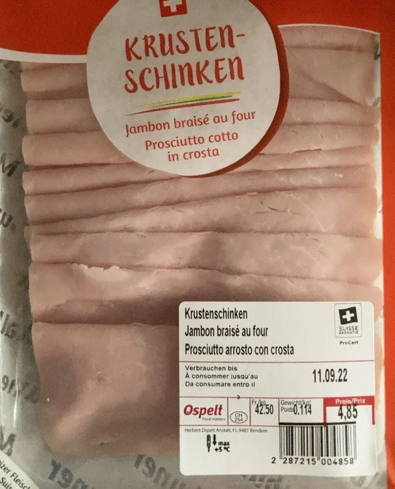 Krustenschinken