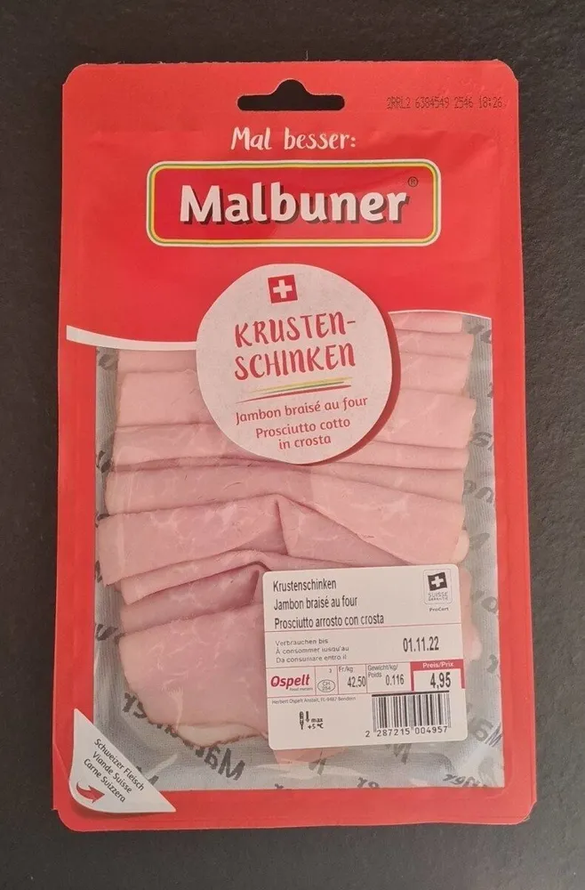 Jambon braisé au four