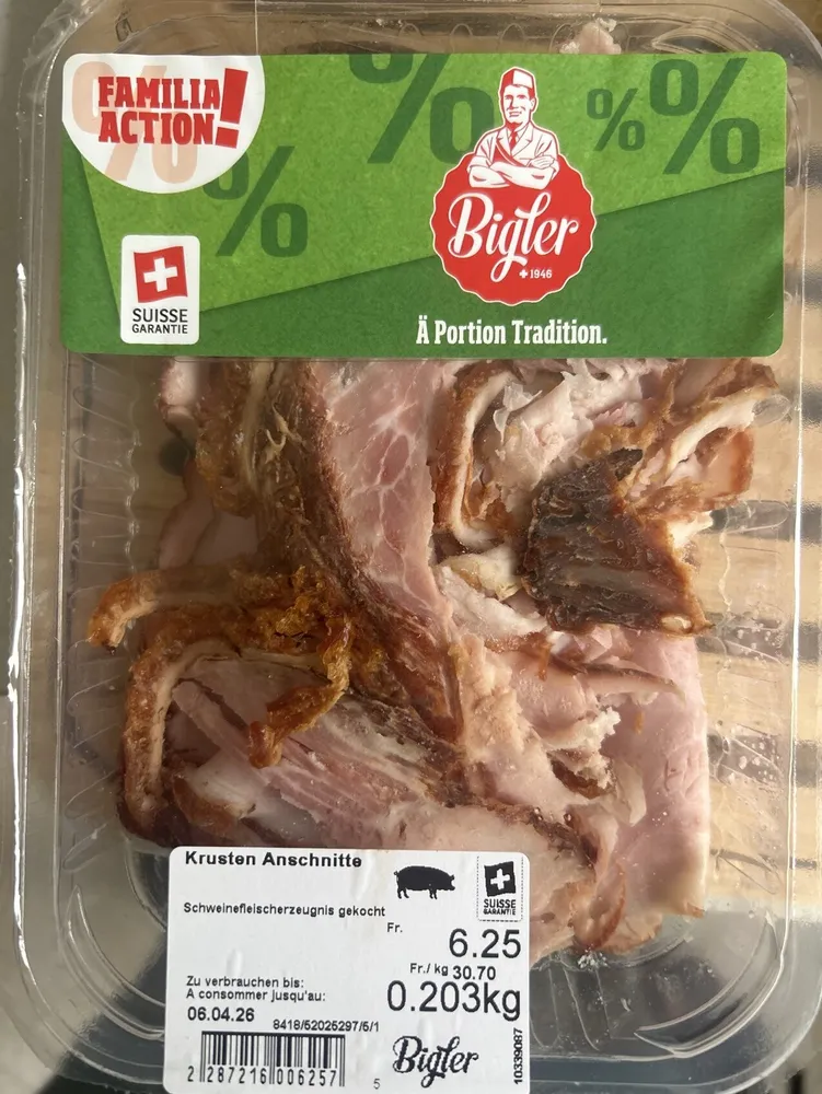 Krusten Anschnitte