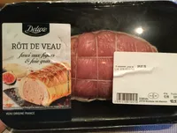 Rôti de veau farci aux figues & foie gras