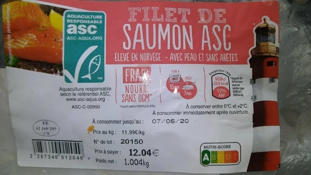 Saumon ASC