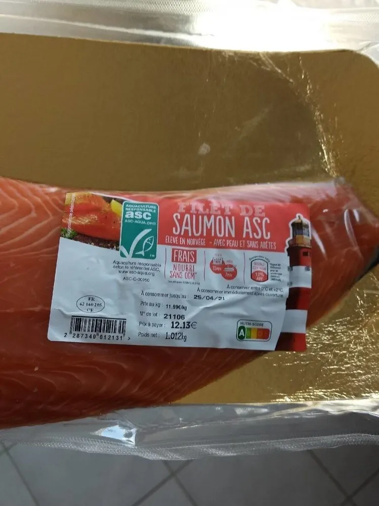Filet de saumon ASC