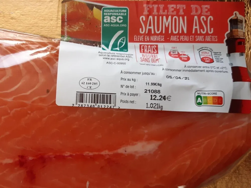 Filet de Saumon ASC